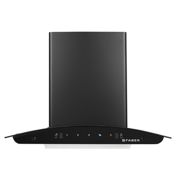 Faber India HOOD SYDNEY FL SC AC BK 60 Chimney